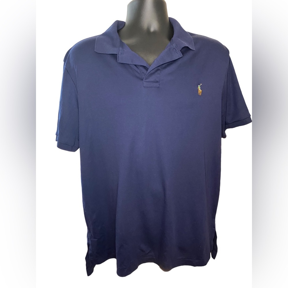 Navy Polo Ralph Lauren X-large polo shirt sleeve.